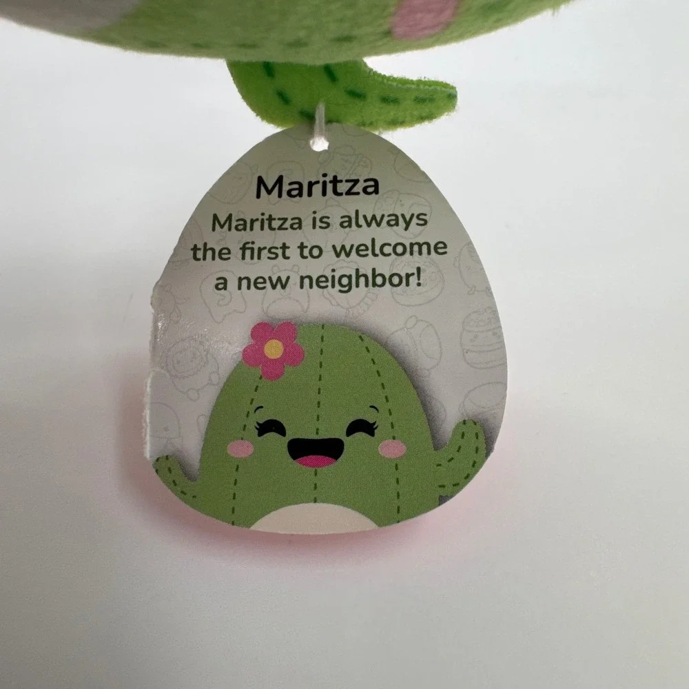 Maritza the Cactus McDonald's 2025 Squishmallows Green Plush Happy Meal Toy NWT‎